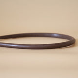 Tight Headband Eco Brown Leather No Studs