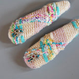 RE Hair Pin Rainbow Tweed