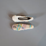 RE Hair Pin Rainbow Tweed