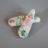 RE Hair Pin Rainbow Tweed