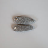 RE Hair Pin Silver Lame
