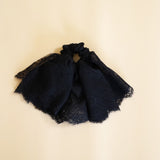 Big Frills Scrunchie Black