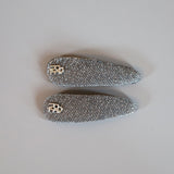 RE Hair Pin Silver Lame