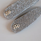 RE Hair Pin Silver Lame