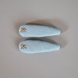 RE Hair Pin Lt Blue Denim