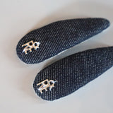 RE Hair Pin Indigo Denim