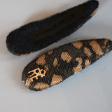 RE Hair Pin Brown Leopard