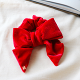 Rose Red Ribbon Scrunchie