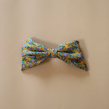 Ribbon Barrette Yellow Green