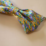 Ribbon Barrette Yellow Green