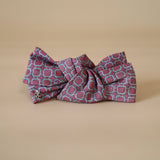 Ribbon Barrette Purple Wine