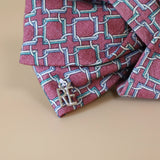 Ribbon Barrette Purple Wine