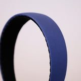 Nylon Navy Thin Headband