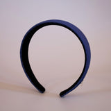 Nylon Navy Thin Headband