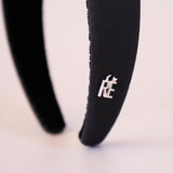 Nylon Black Thin Headband