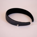 Nylon Black Thin Headband