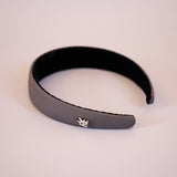 Nylon Grey Thin Headband