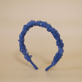 Gather Headband Dot Blue