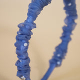 Gather Headband Dot Blue