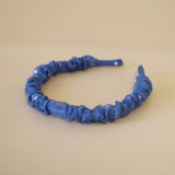 Gather Headband Dot Blue