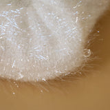 Pearl White Bijou Scrunchie