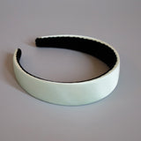 Lime Green Silky Satin Thin Headband