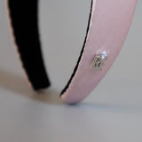 Sakura Pink Silky Satin Thin Headband