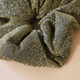 Gold Lame Scrunchie