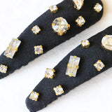 Hair Pin Black Gold 