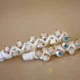 White Studs Hair Clip (2pcs)