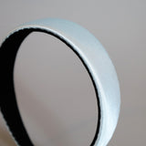 Sky Blue Silky Satin Thin Headband