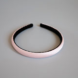 Sakura Pink Silky Satin Slim Headband