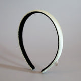 Lime Green Silky Satin Slim Headband