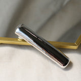 Silver Metal Square Barrette