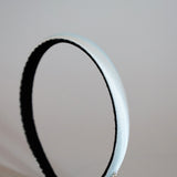 Sky Blue Silky Satin Slim Headband