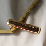 Gold Metal Square Barrette