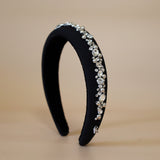 OG Headband Black Silver Mix