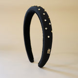 Slender Headband Black Lil Gold