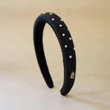 Slender Headband Black Lil Gold