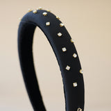 Slender Headband Black Lil Gold 