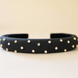 Slender Headband Black Lil Gold