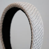 Thin Headband Grey Cotton