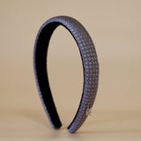 Slneder Headband Grey Purple No Studs