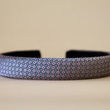 Slneder Headband Grey Purple No Studs