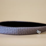 Slneder Headband Grey Purple No Studs