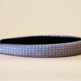 Slneder Headband Grey Purple No Studs