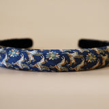 Slneder Headband Navy Horse No Studs
