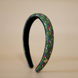 Slneder Headband Green Mix No Studs