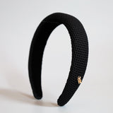 Black Luxe Mesh OG Headband