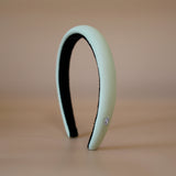 Slender Headband Smokey Lime Green No Studs